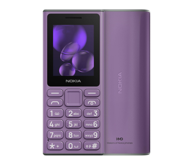 HMD Nokia 105 (2024) purpurowy - 1318322 - zdjęcie 4